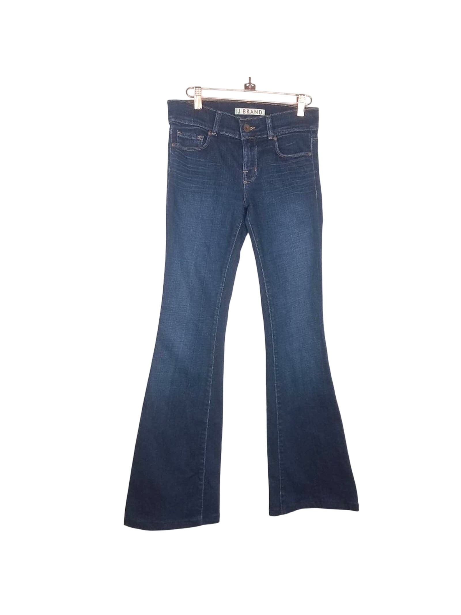 J Brand  Dark Denim Bottom Flare Jeans 27